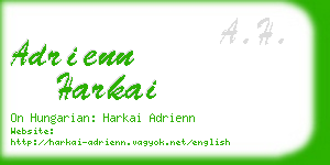 adrienn harkai business card